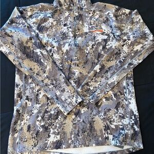 camoflauge sitka sweater